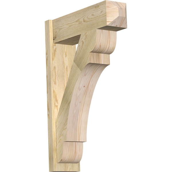 Ekena Millwork Olympic Craftsman Rough Sawn Outlooker, Douglas Fir, 8"W x 26"D x 38"H OUT08X26X38OLY04RDF - main
